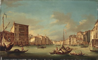 Vue sur le Grand Canal avec l